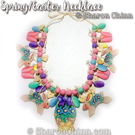 Easter Necklace or Garland Painting Pattern - Sharon Chinn
