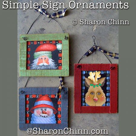 Simple Sign Ornaments Download Painting Pattern - Sharon Chinn