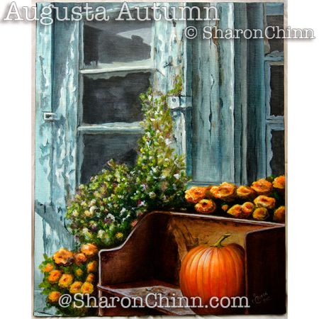 Augusta Autumn Painting Pattern - Sharon Chinn