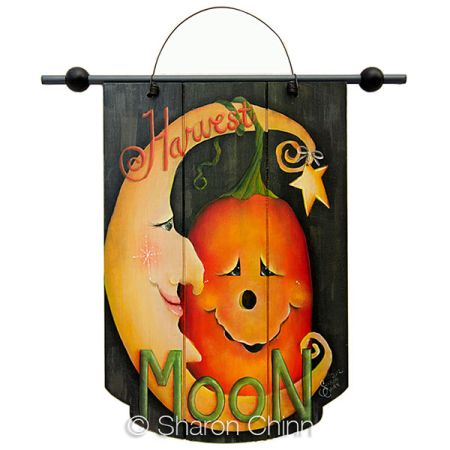 Harvest Moon Banner Painting Pattern - Sharon Chinn