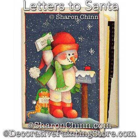 Letters for Santa Painting Pattern - Sharon Chinn