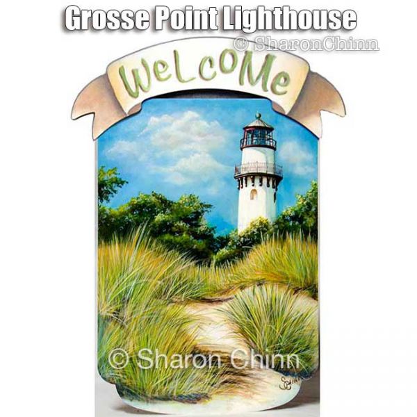Grosse Point Lighthouse Painting Pattern - Sharon Chinn