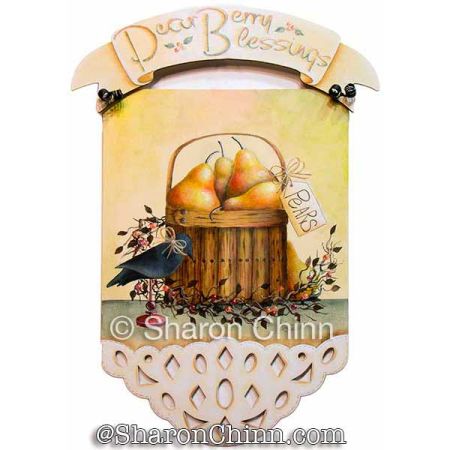 PearBerry Blessings Painting Pattern - Sharon Chinn