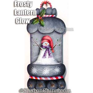 Frosty Glow Lantern Painting Pattern - Sharon Chinn