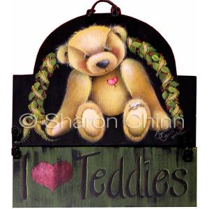 Stubbed Toe Teddy Painting Pattern - Sharon Chinn