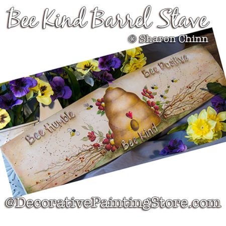 Bee Kind Painting Pattern - Sharon Chinn