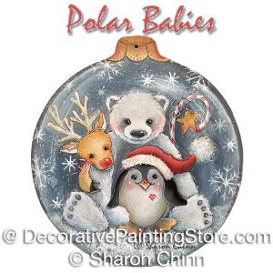 Polar Babies Painting Pattern - Sharon Chinn