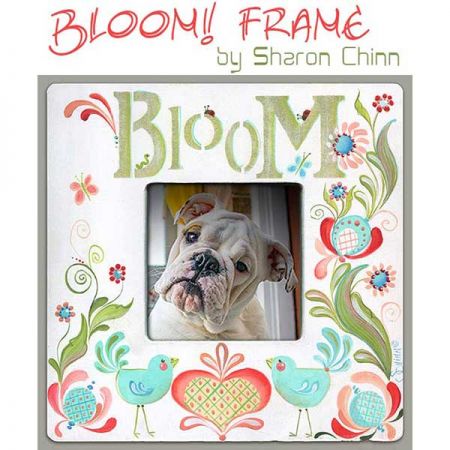 BLOOM Strokework Frame Painting Pattern - Sharon Chinn
