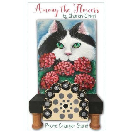 Cat Among the Flowers Painting Pattern - Sharon Chinn