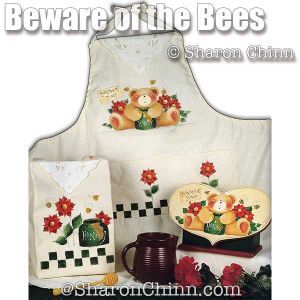 Beware of Bees! Painting Pattern - Sharon Chinn