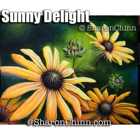 Sunny Delight Painting Pattern - Sharon Chinn